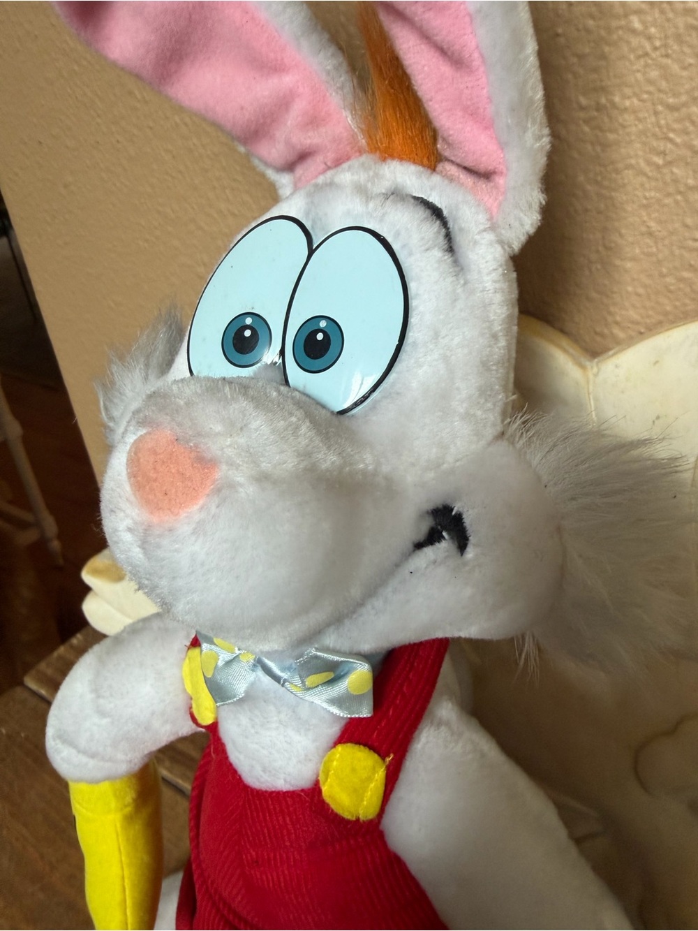 Disney Roger Rabbit 17 inch 1987 Standing Plush Rabbit - Picture 11 of 15